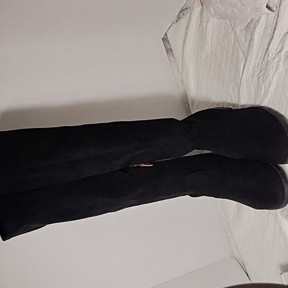 Kenneth cole gentle souls black suede stretch Emma  boot (nwot) SIZE 7M womens - Picture 1 of 6